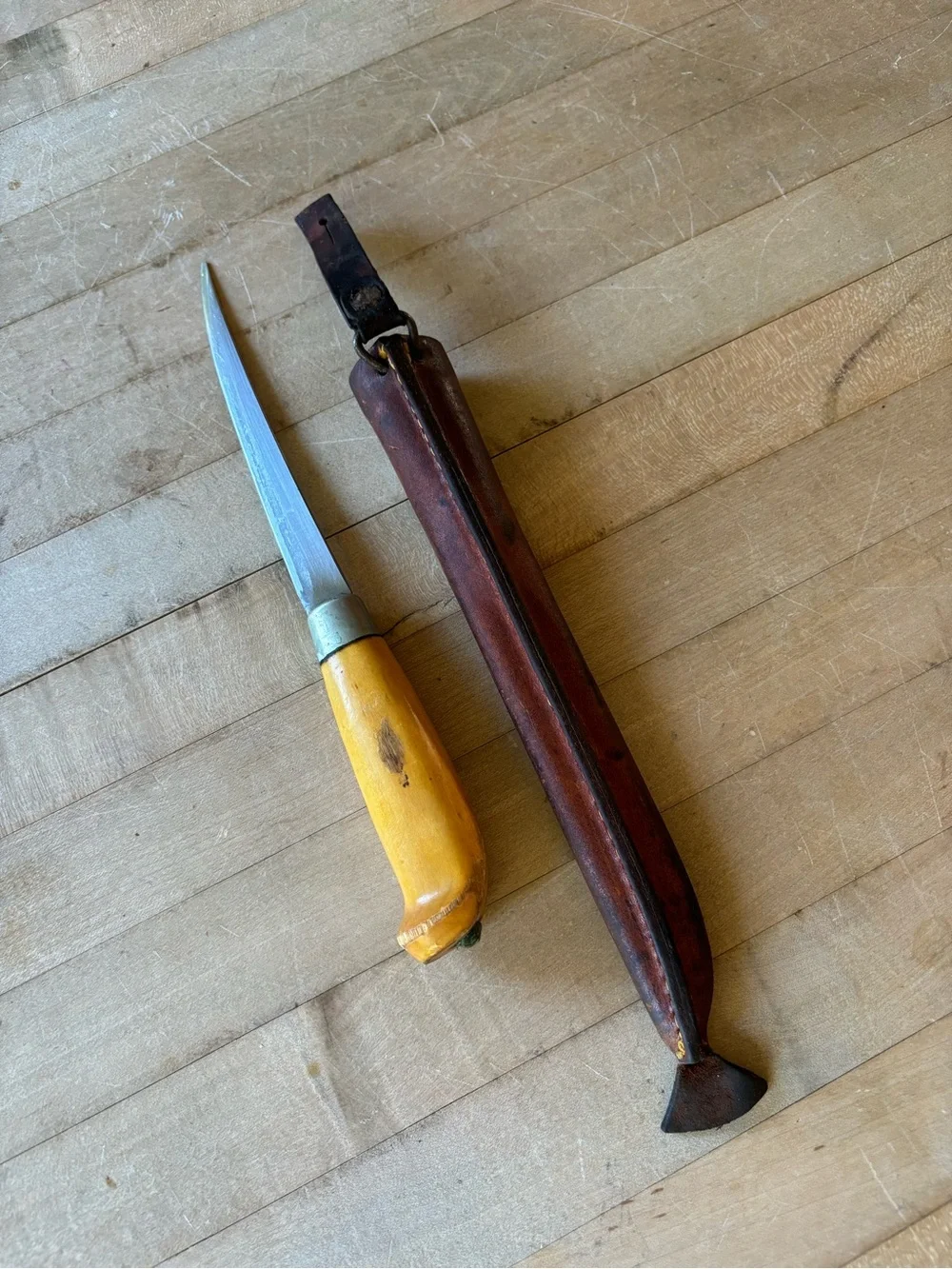 Vintage Finnish J. Marttiini Fillet Knife